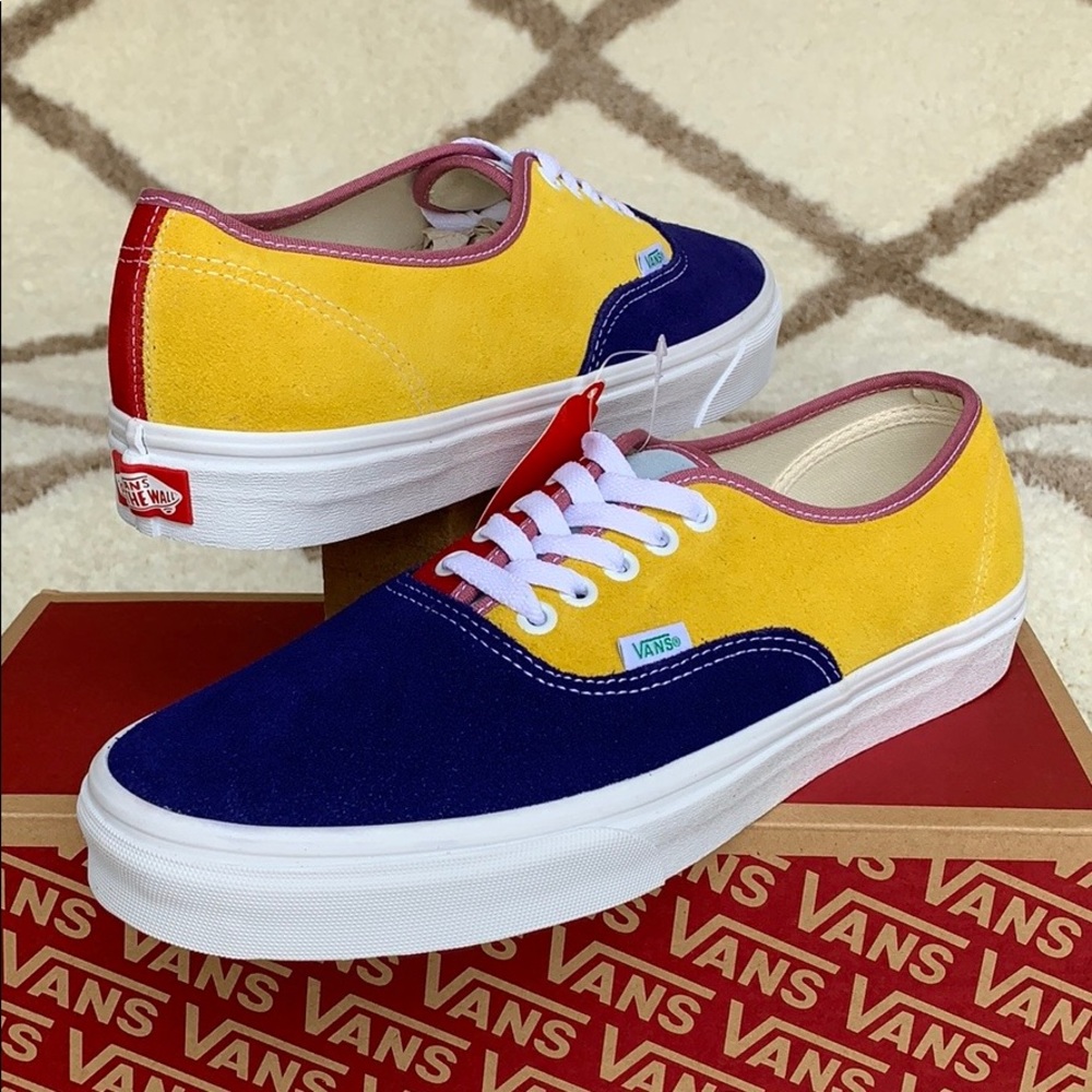 VANS AUTHENTIC SUNSHINE Multi/True White men’s - Picture 12 of 16